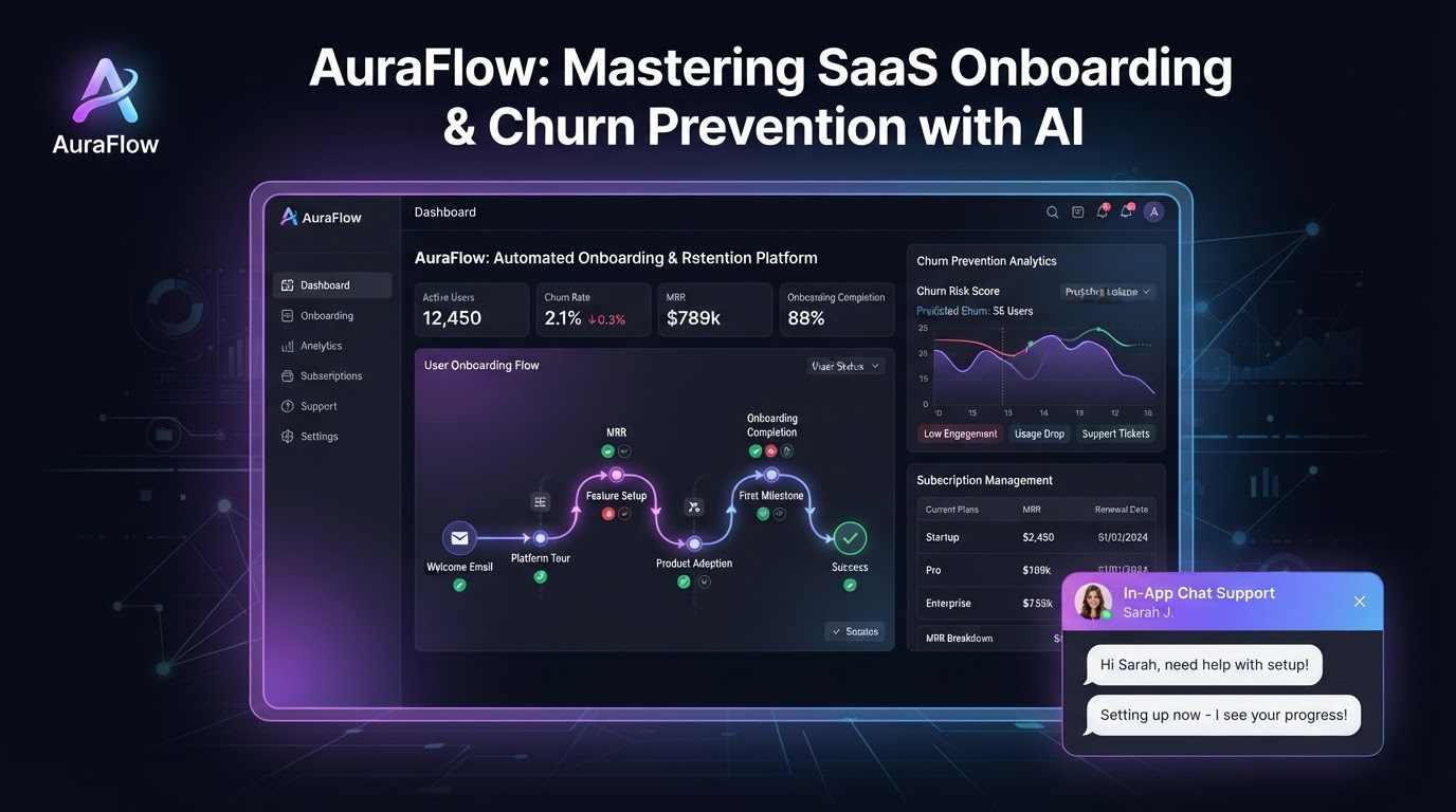 AI for SaaS: Automating Onboarding, Support & Churn Prevention