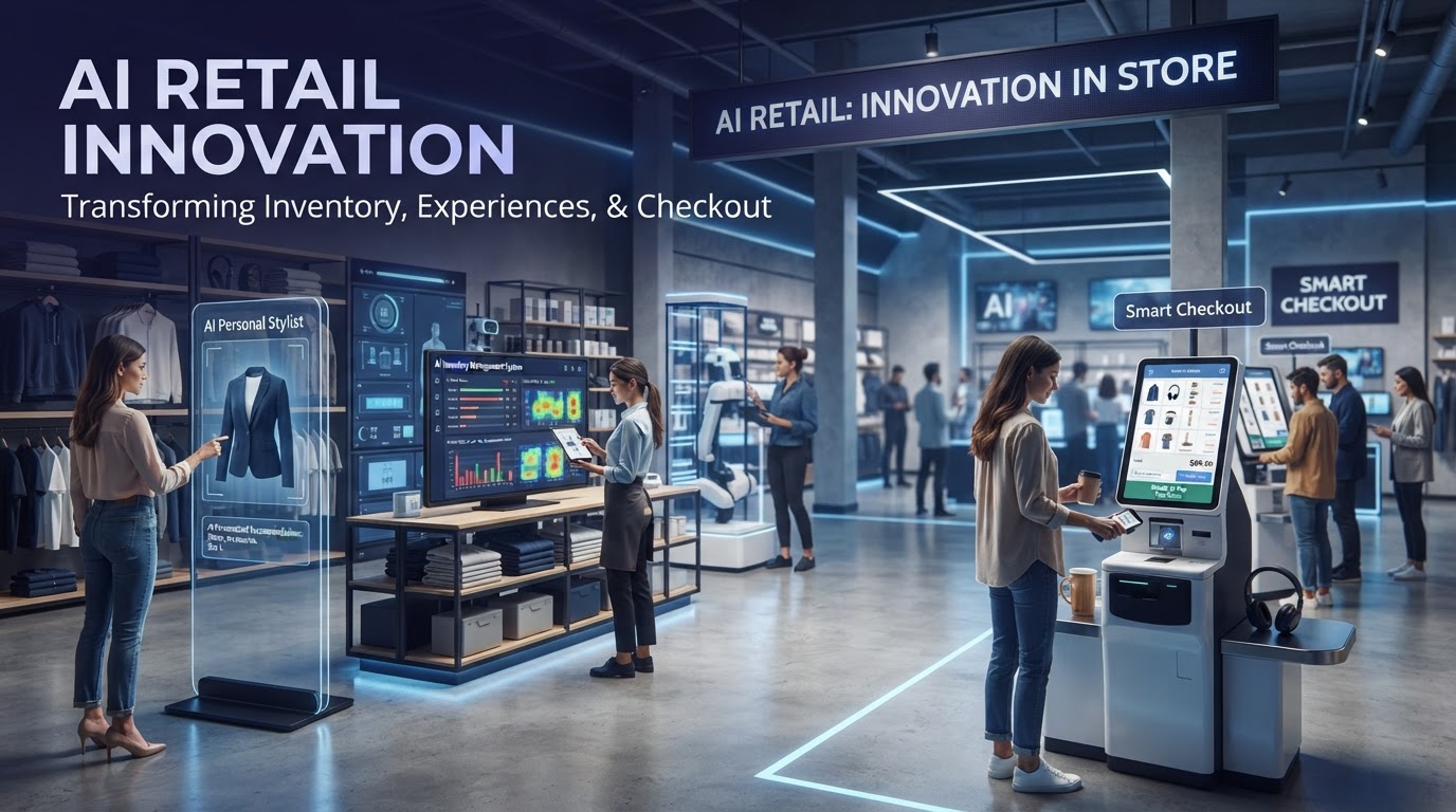 AI in Retail: Automating Inventory, Checkout, and Customer Experience