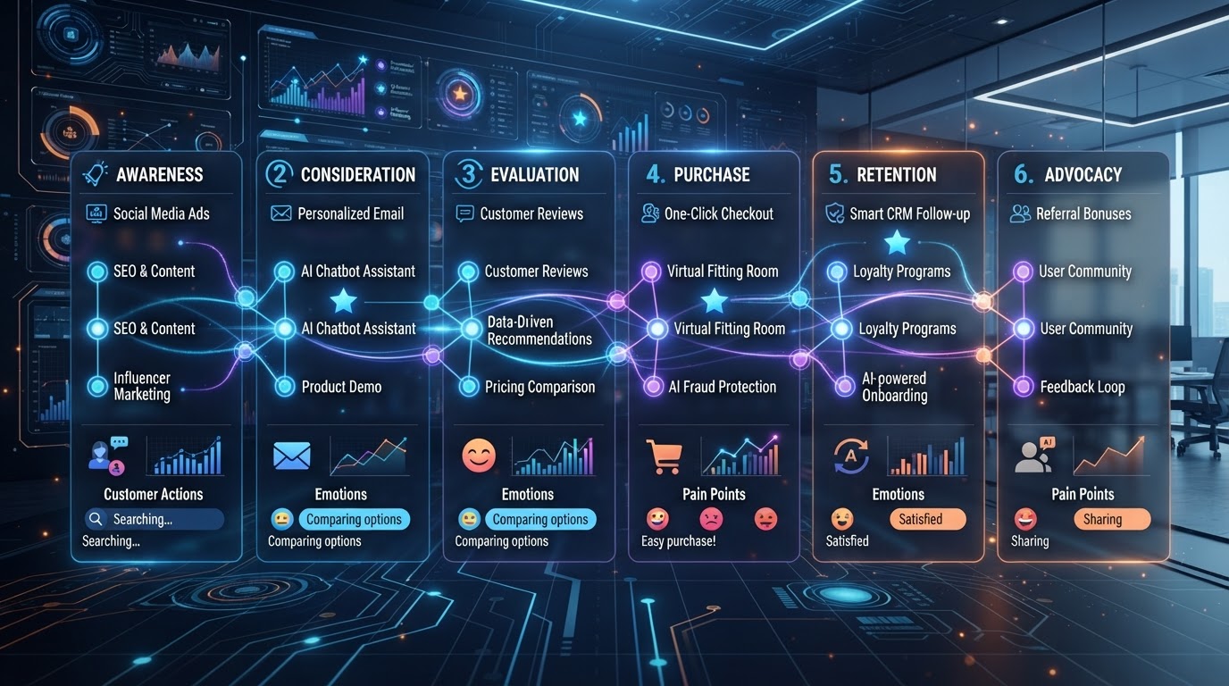 AI Customer Journey Mapping: Seeing Your Business Through Customer Eyes