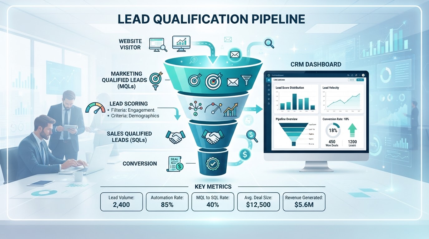 Building an Automated Lead Qualification Pipeline with AI