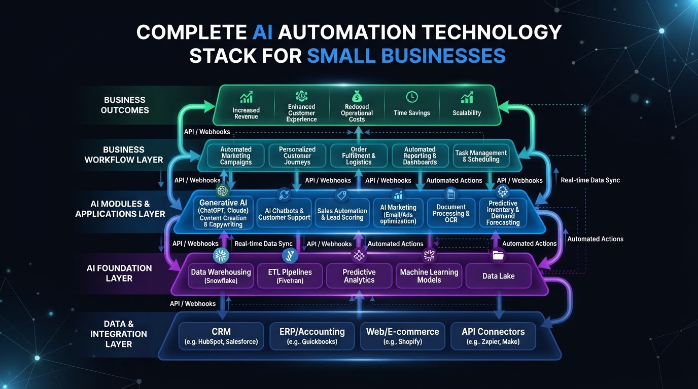 The Complete AI Automation Stack for Small Businesses
