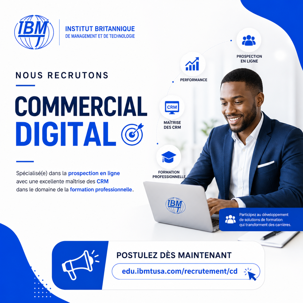 Recrutement Commercial Digital