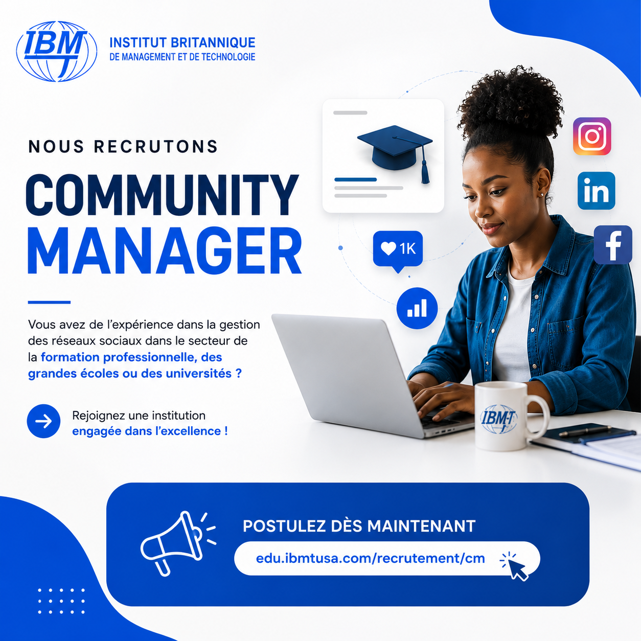 Recrutement Community Manager