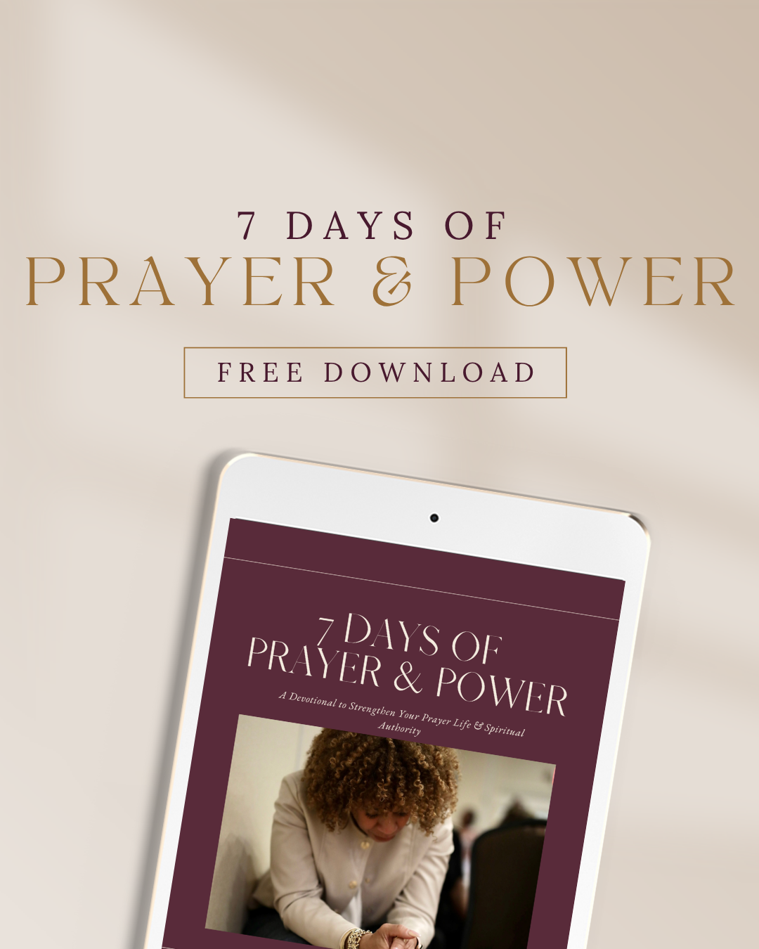 "7 Days of Prayer & Power" Devotional PDF