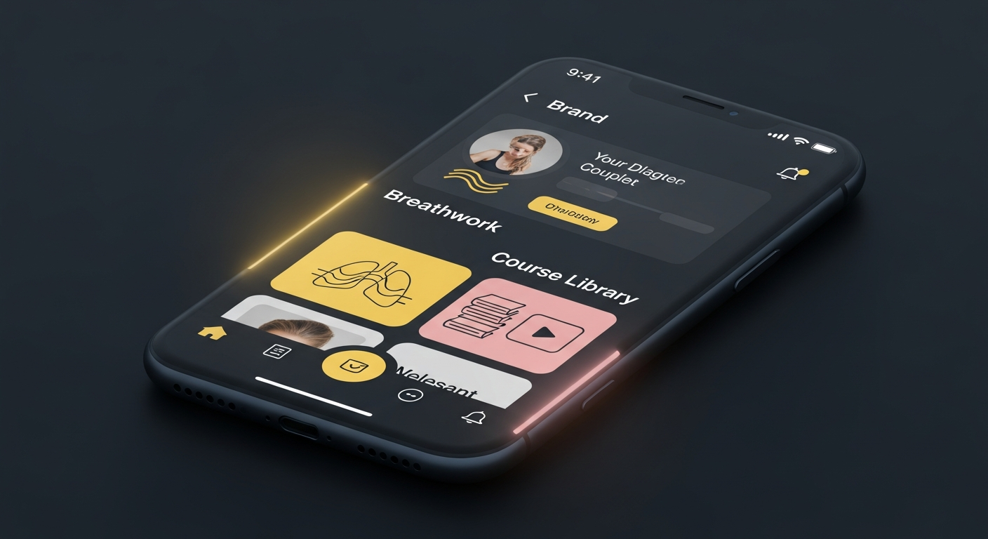 The Vault — BIG VISION member app interface