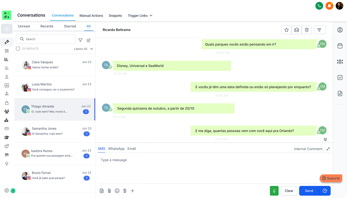 Qualificação automática de leads