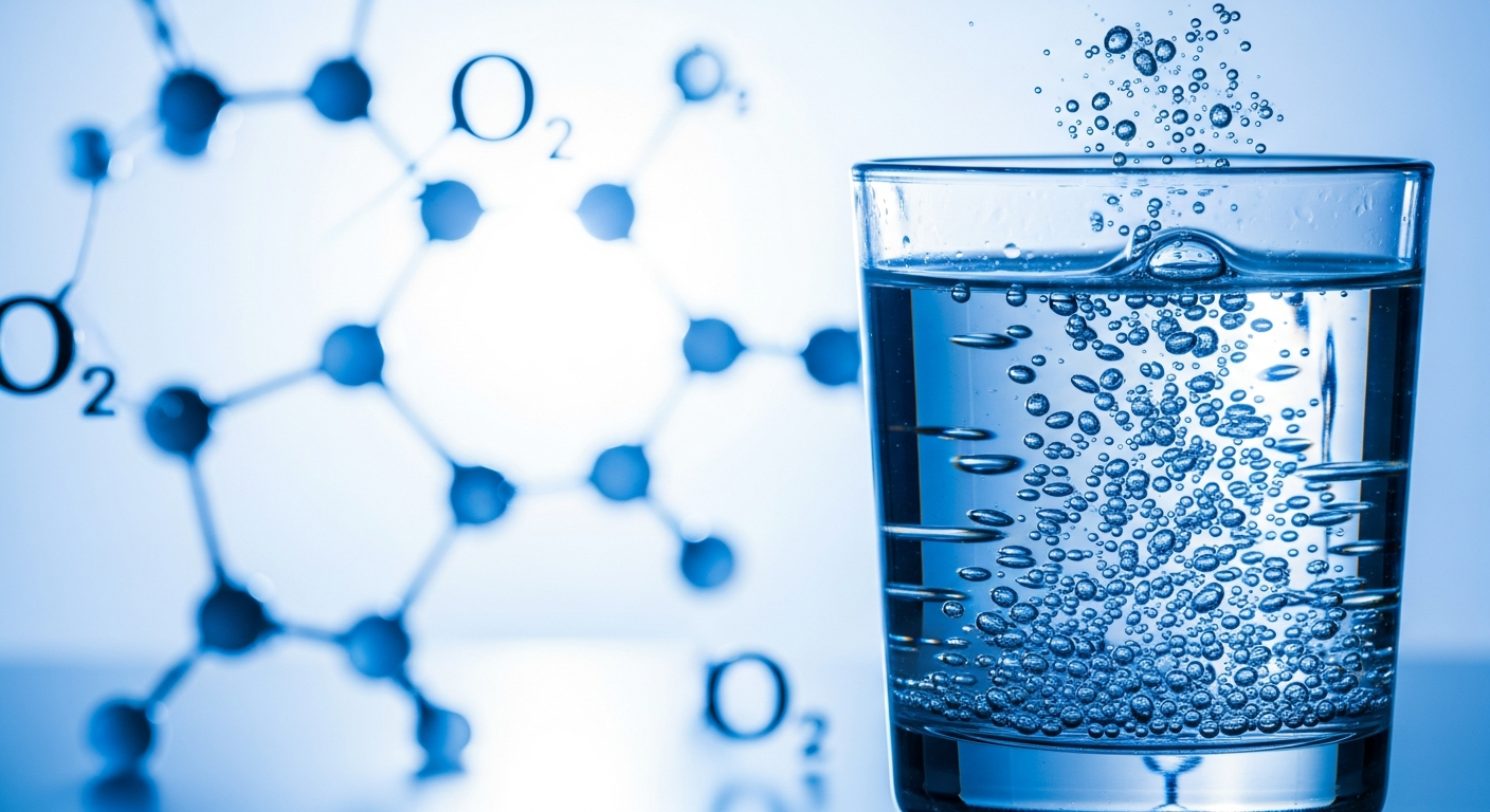 Scientific research on oxygenated water