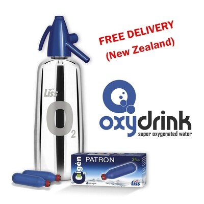 OxyDrink Siphon and Canisters - Free Delivery New Zealand