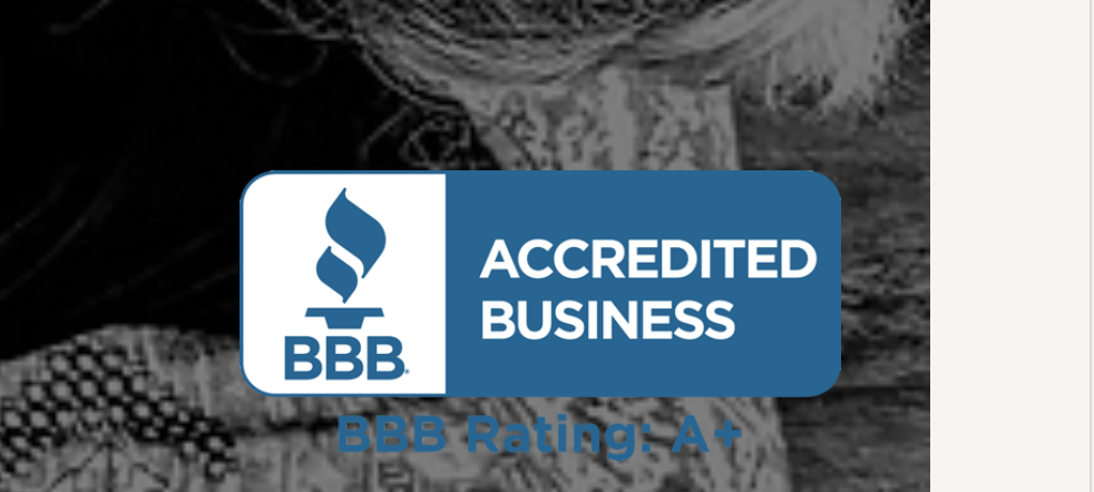 BBB Accredited Business - A+ Rating