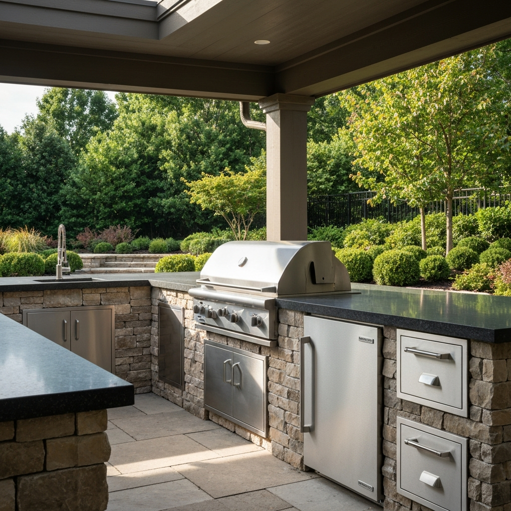 Outdoor Kitchens installation by ARE Outdoor