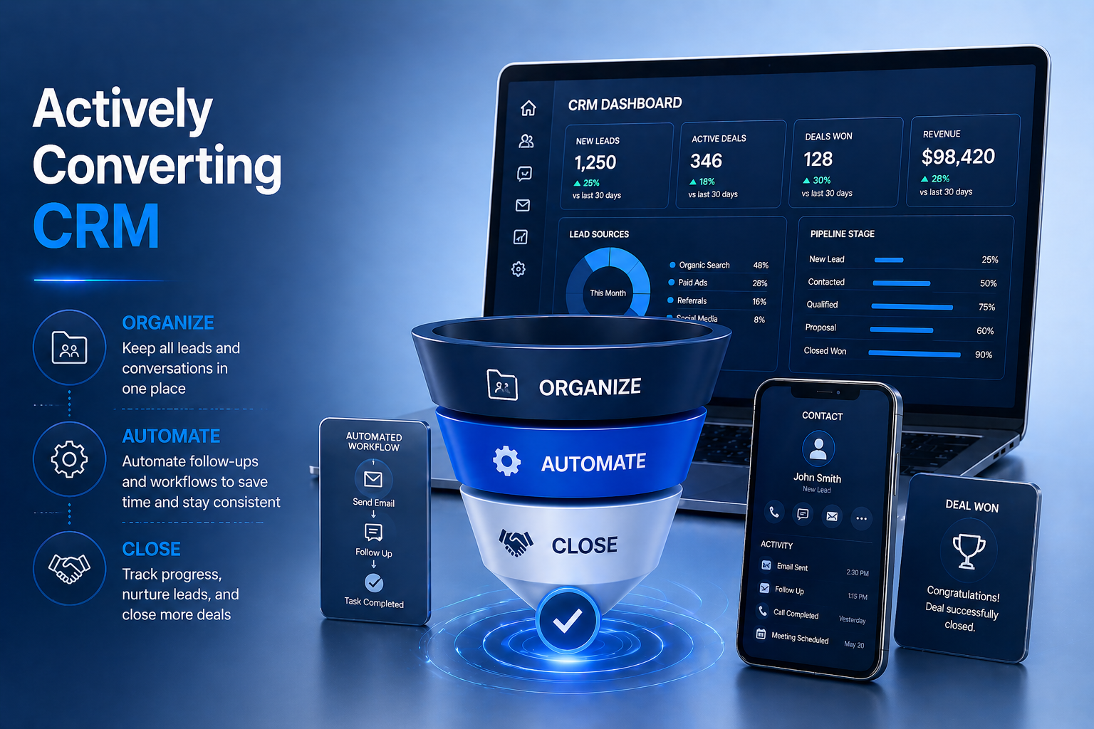CRM Dashboard