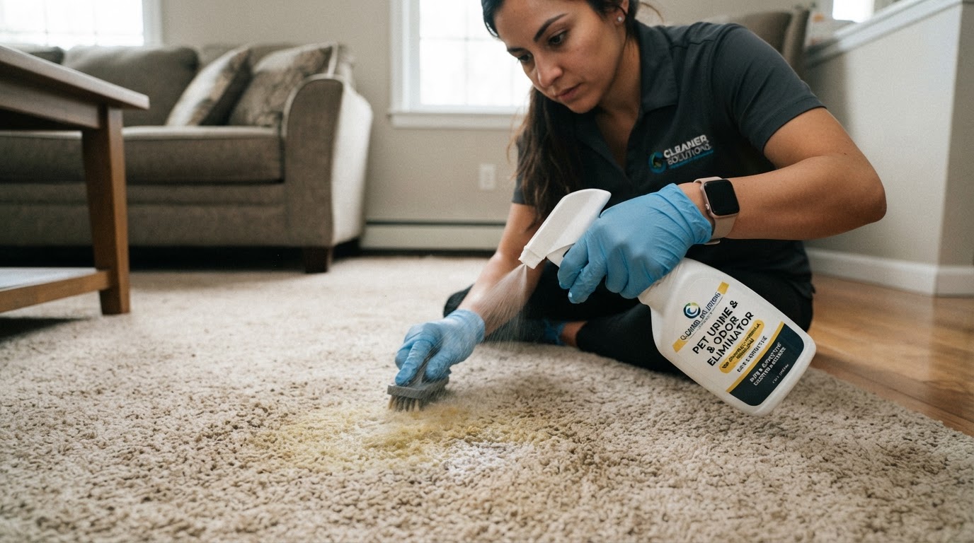 Pet-Friendly Rentals: How to Permanently Remove Urine Odors Without Replacing the Carpet