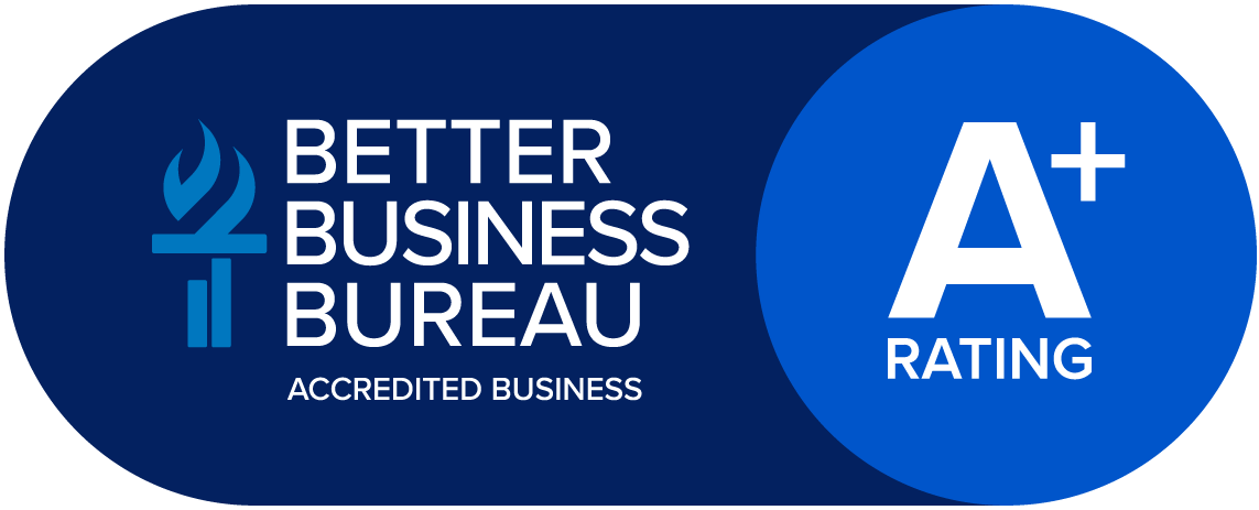 BBB Accredited Business A+ Rated
