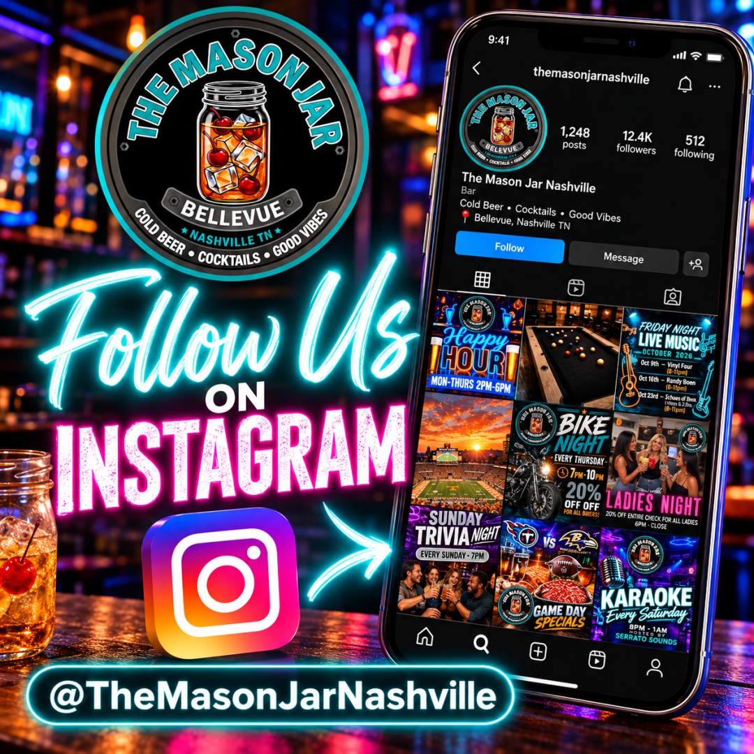 Follow The Mason Jar on Instagram