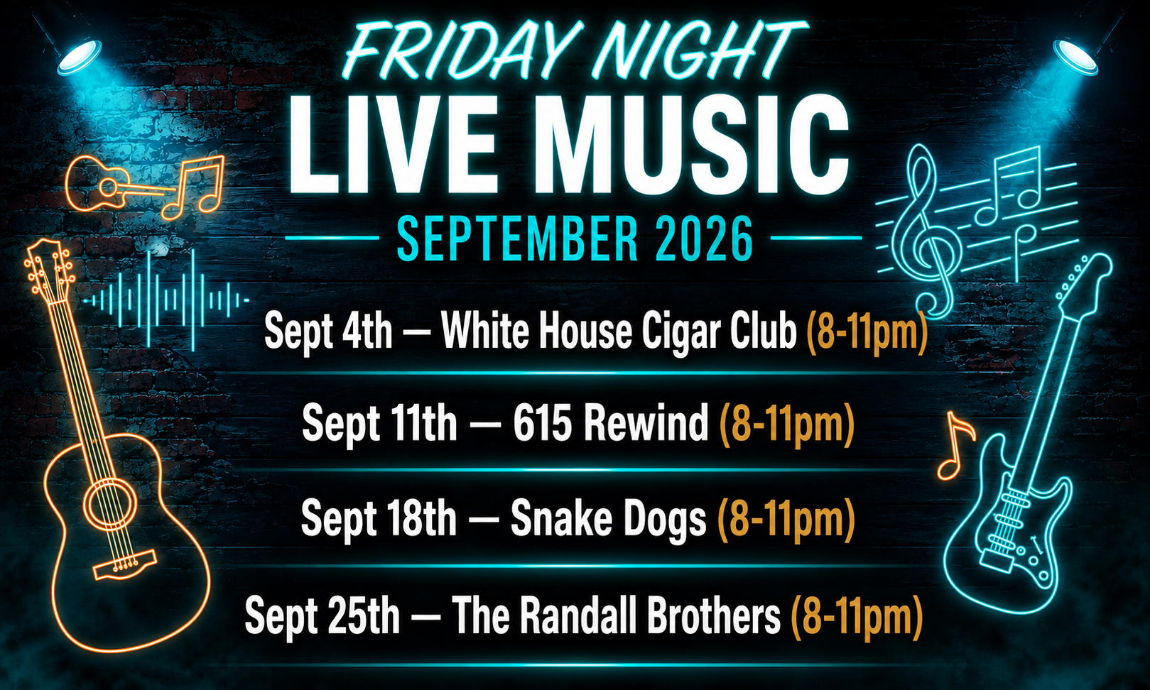 Check Back For Upcoming Shows - continued