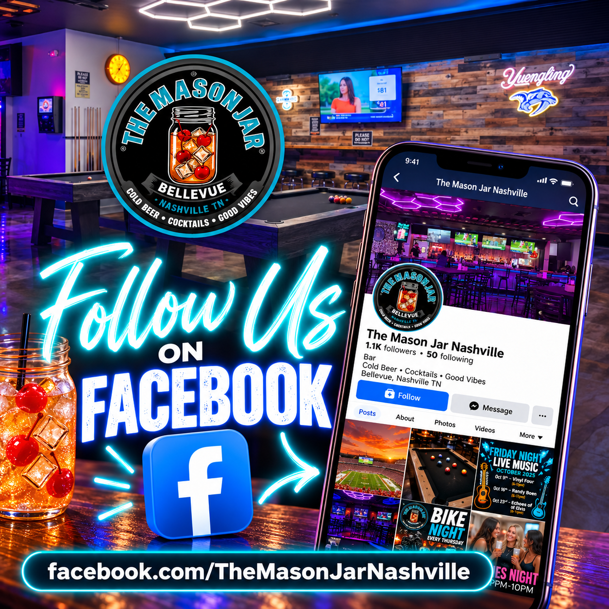 Follow The Mason Jar on Facebook