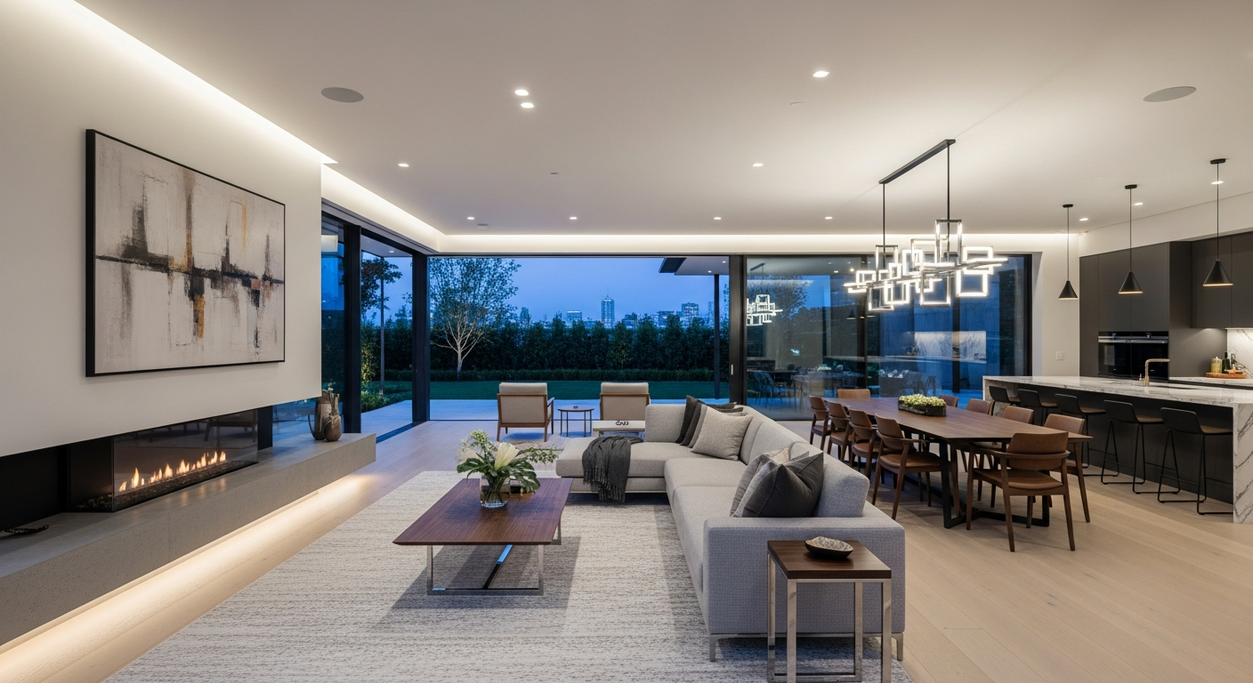 Luxury property interior