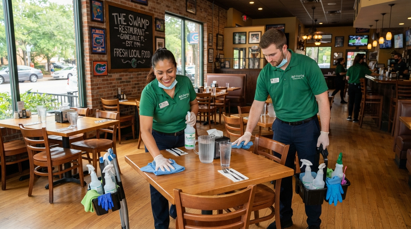 Restaurant Cleaning Checklist: How Gainesville Restaurants Pass Health Inspections