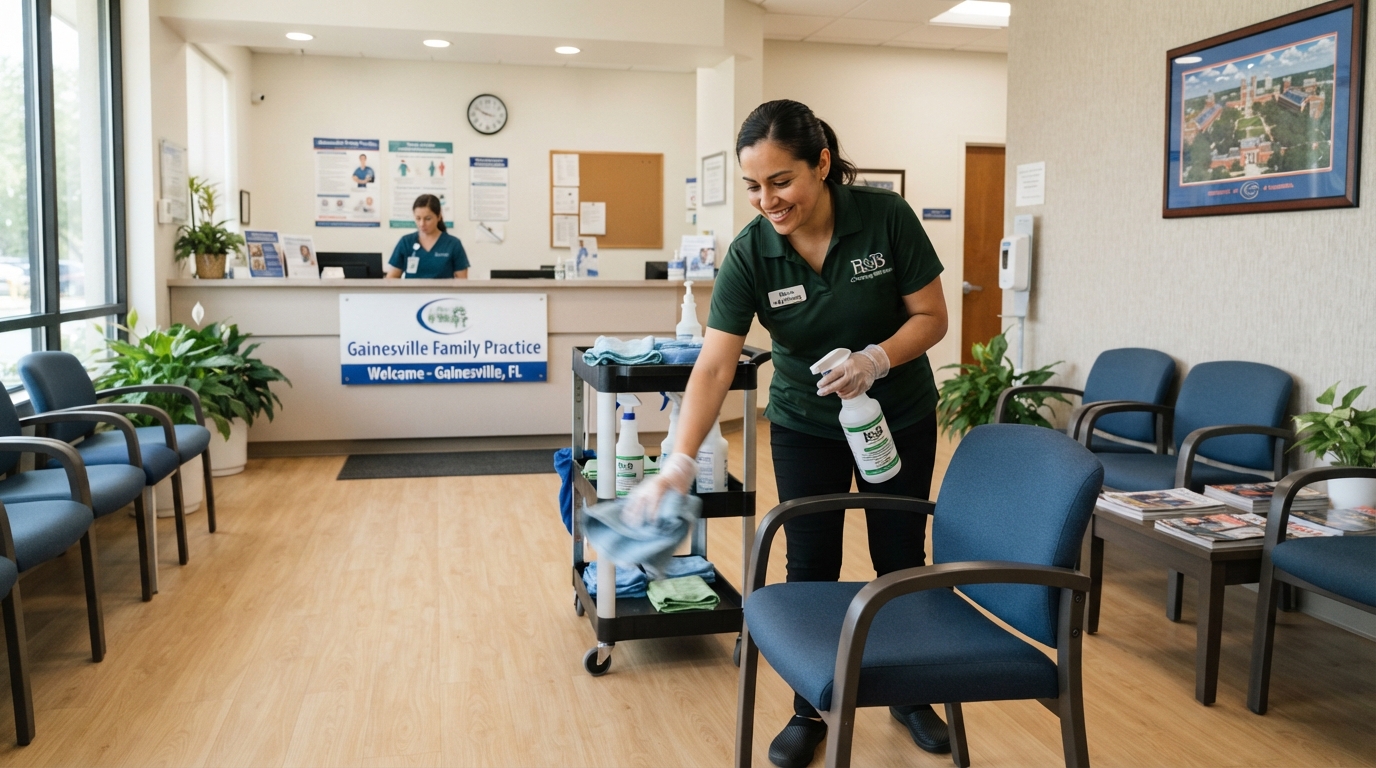 Medical Office Cleaning Standards in Gainesville, FL: What Clinics Must Know