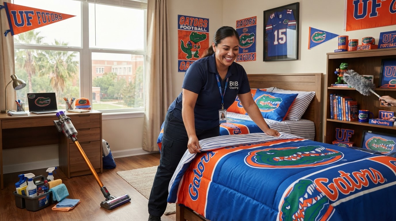 How to Keep a Shared Student Apartment Clean All Semester in Gainesville