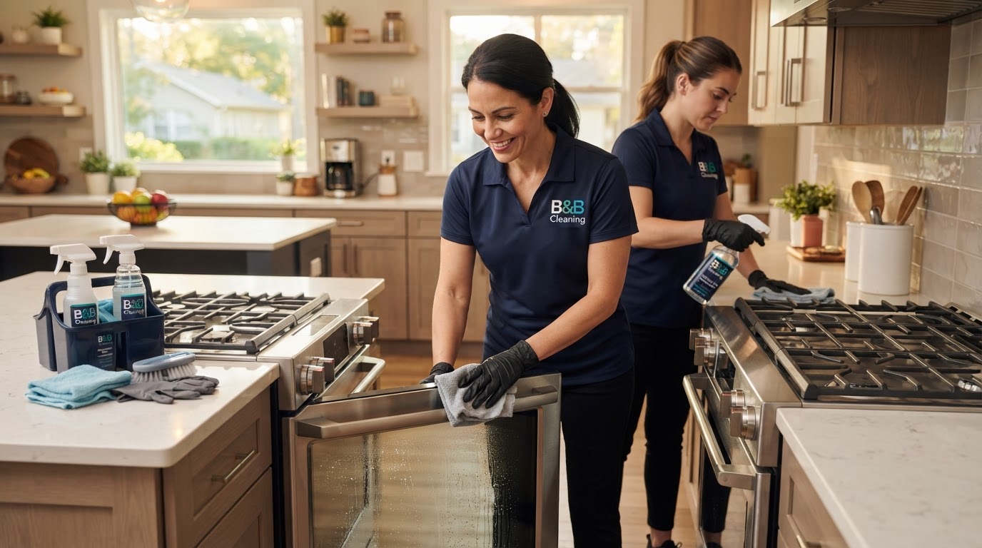 How to Deep Clean Your Oven and Stovetop in Gainesville, FL