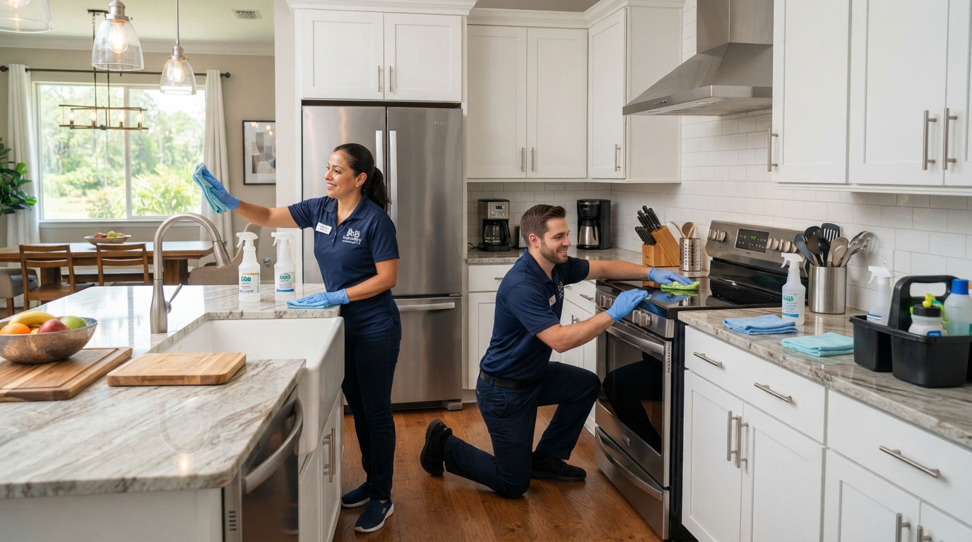 Airbnb Kitchen Deep Cleaning Guide for Gainesville Hosts