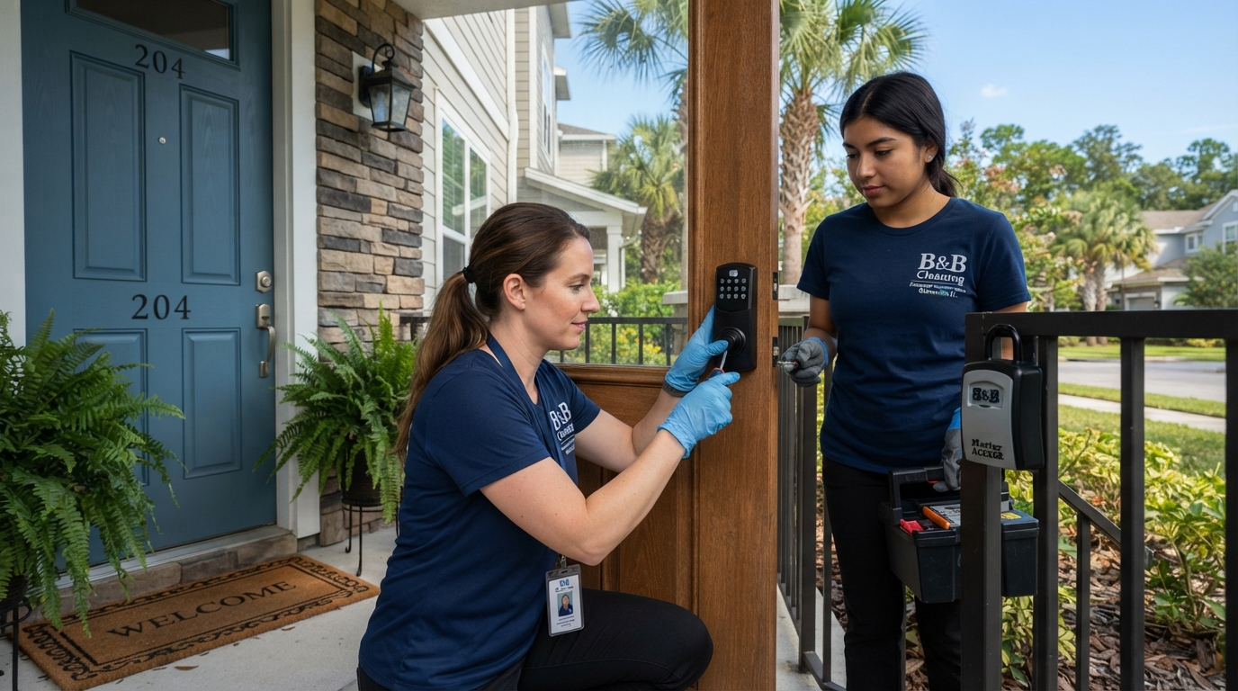 Airbnb Smart Lock and Key Management for Gainesville Hosts