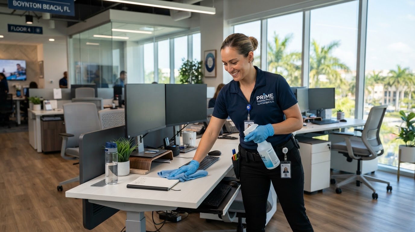 Office Disinfection Protocols for Boynton Beach Businesses: Keep Your Team Healthy