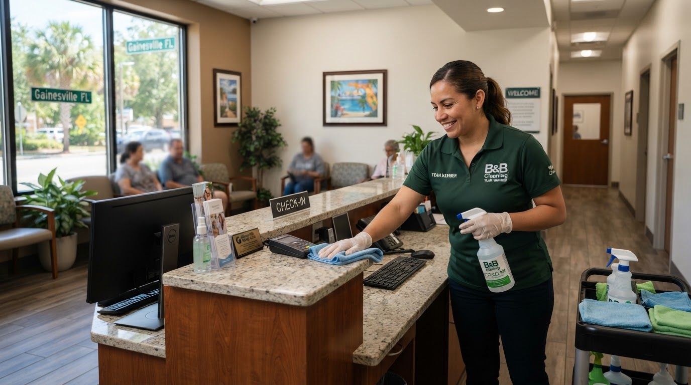 Medical Clinic Cleaning Standards in Gainesville, FL: What Patients Expect