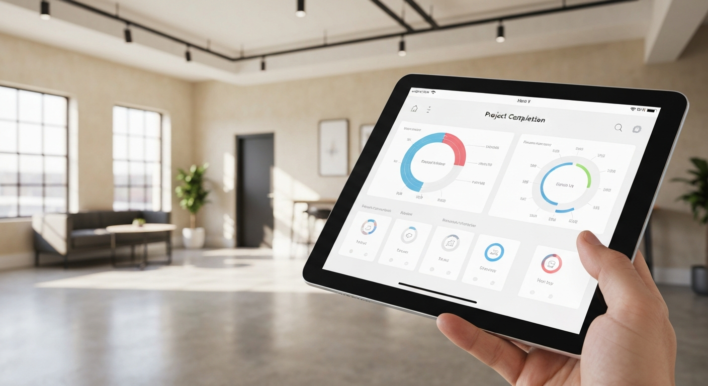 Real-Time Updates for Post-Construction Cleaning Projects