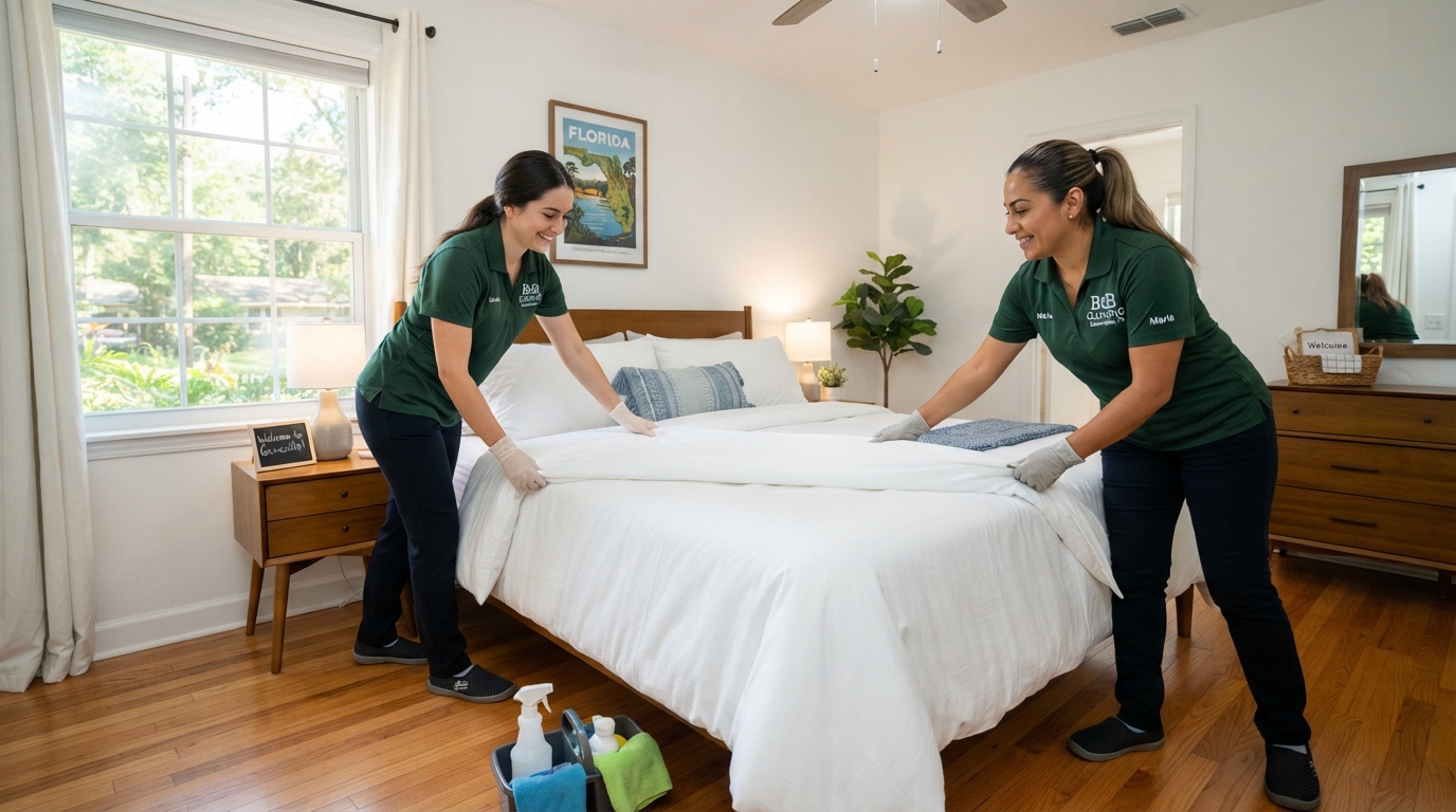 The Ultimate Airbnb Turnover Cleaning Checklist for Gainesville, FL Hosts
