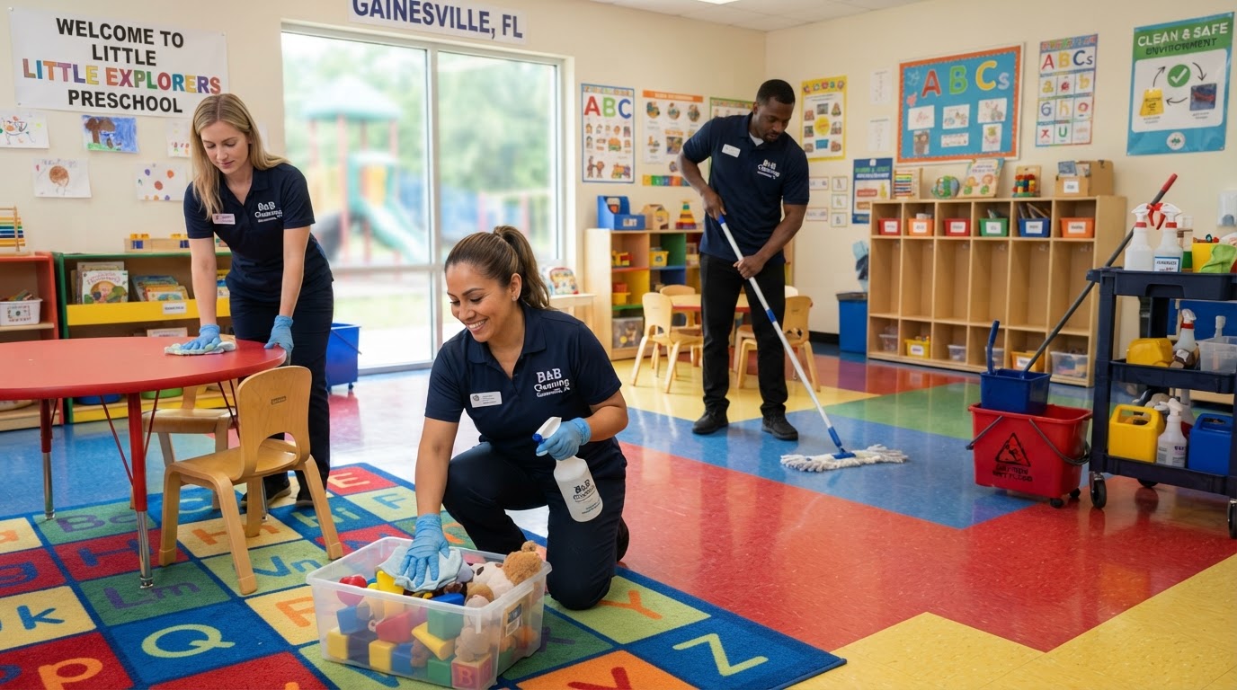 Daycare and Preschool Cleaning Services in Gainesville, FL