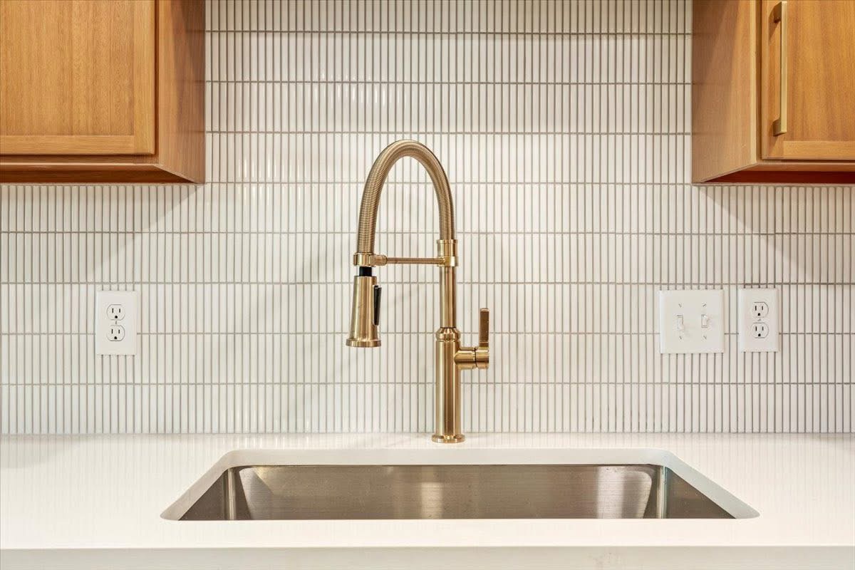 Modern Kitchen Island Detail