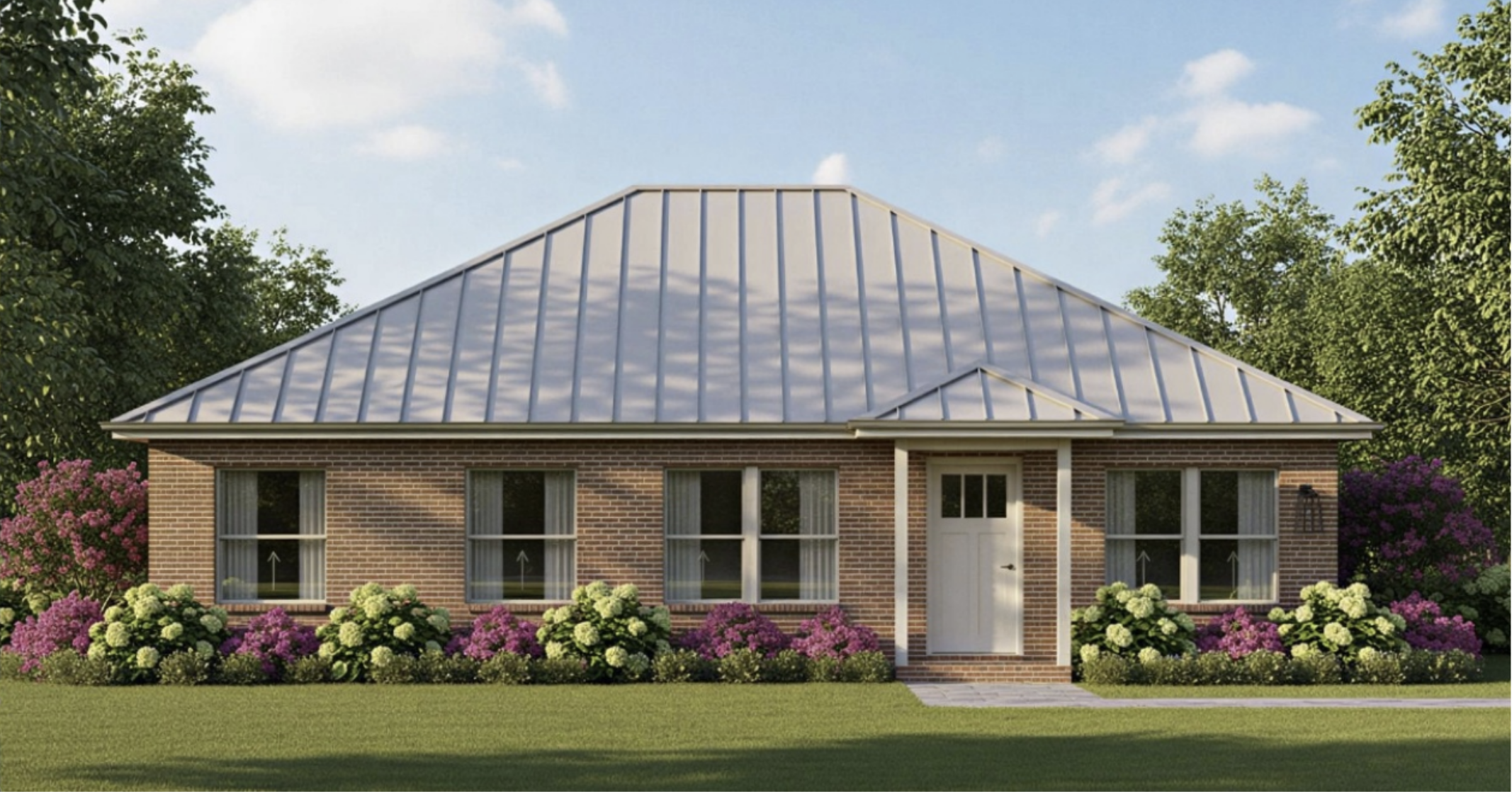 Custom Home Rendering