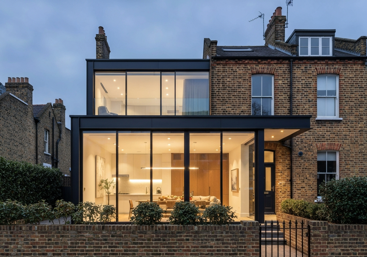 Modern Glass Extension