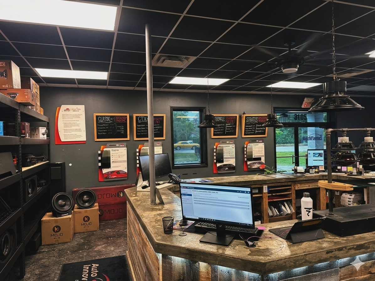 SoundVision showroom wide view