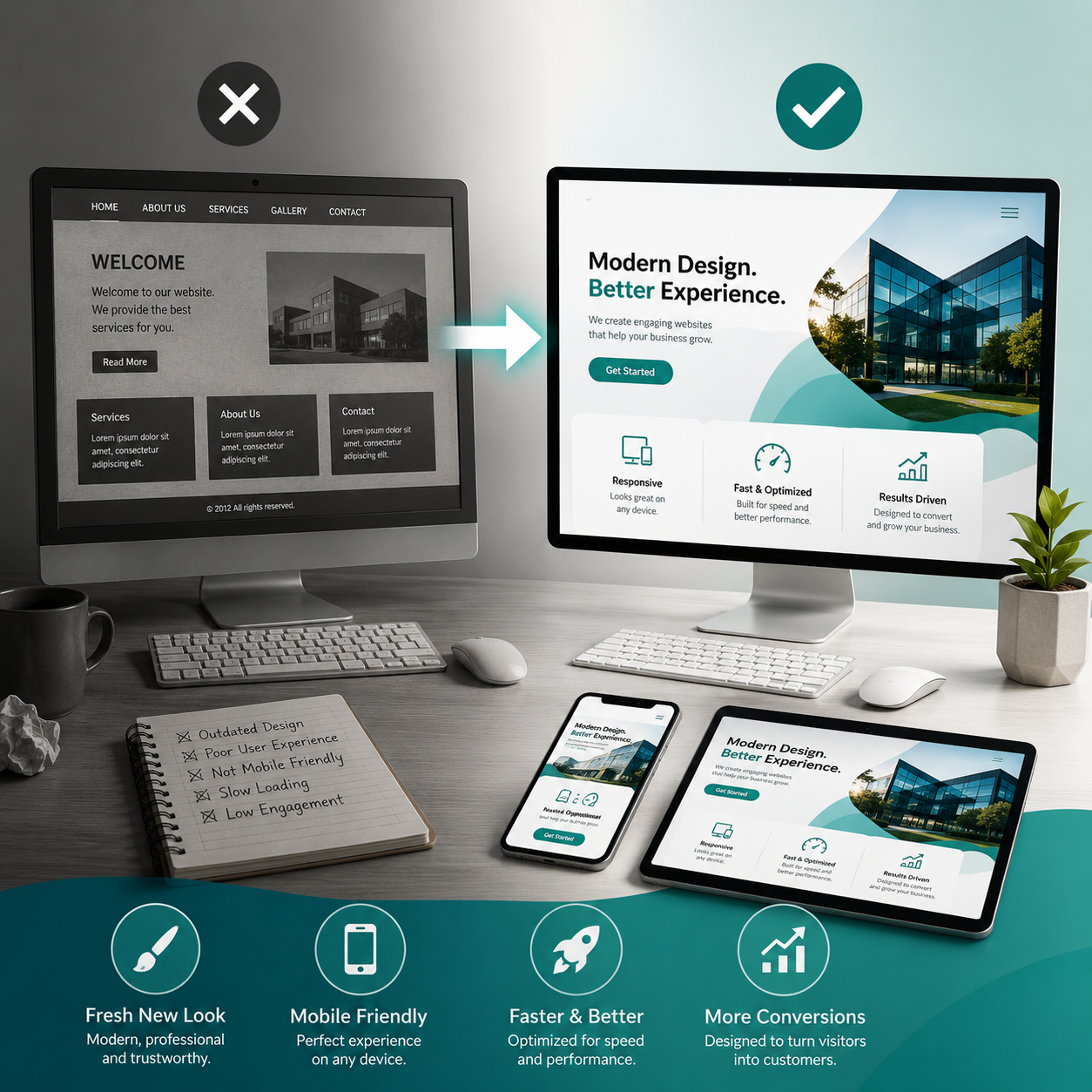 Website Makeover Process