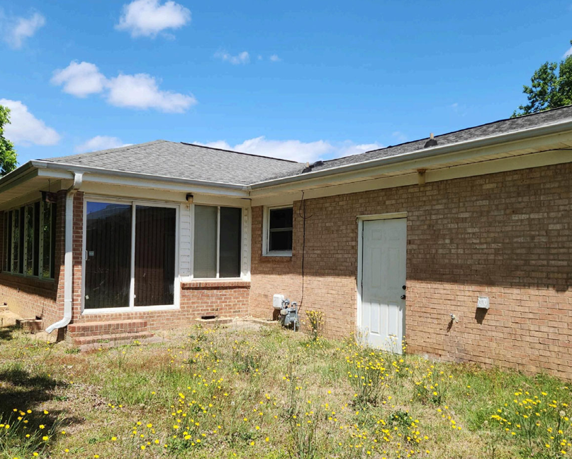 Rear of House