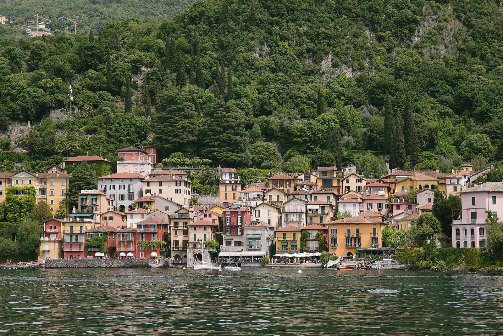Lake Como town