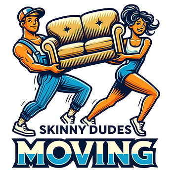 Skinny Dudes Moving Logo