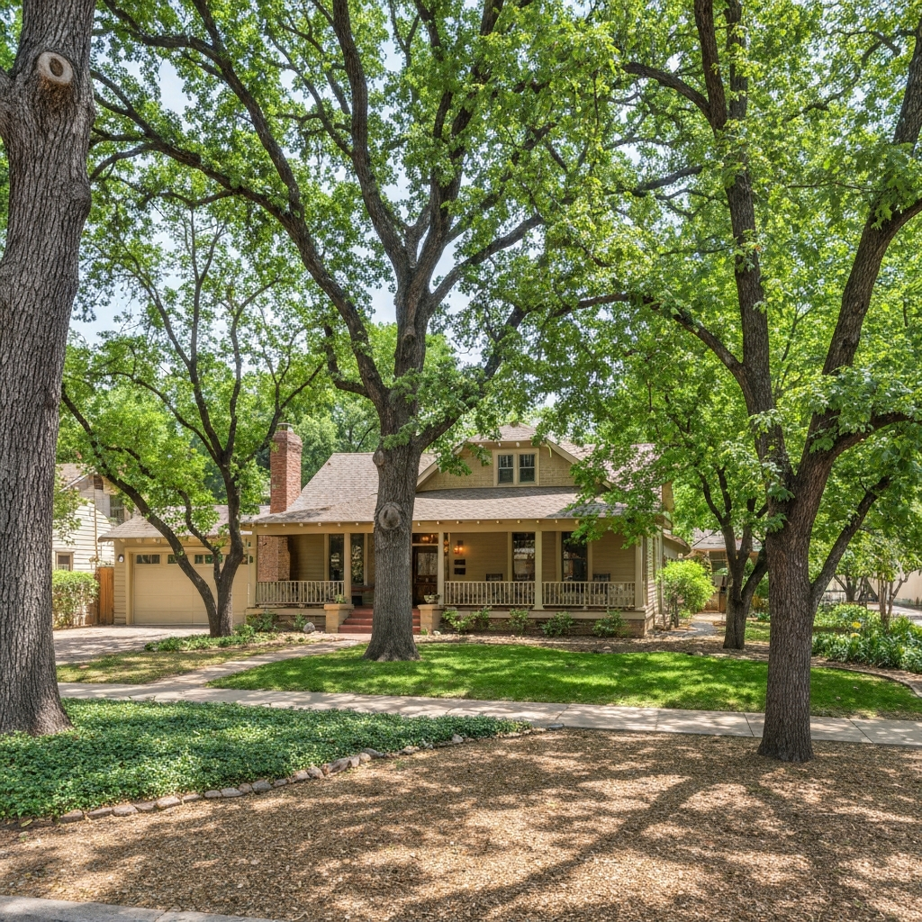 Charming historic home in Maple-Ash neighborhood, surrounded by lush trees and landscaped yard, near ASU and vibrant Tempe living.