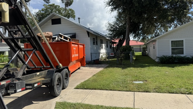 Dumpster delivery