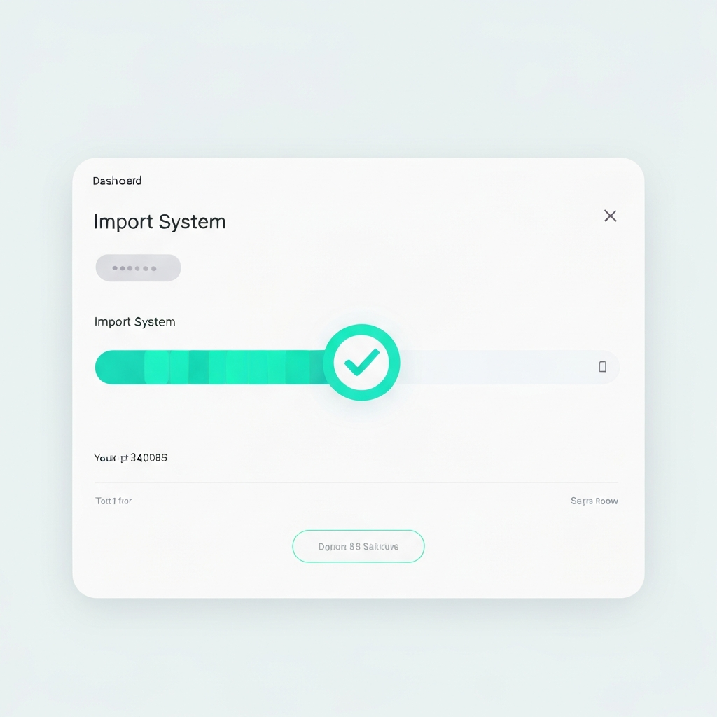 Snapshot Import Process Preview