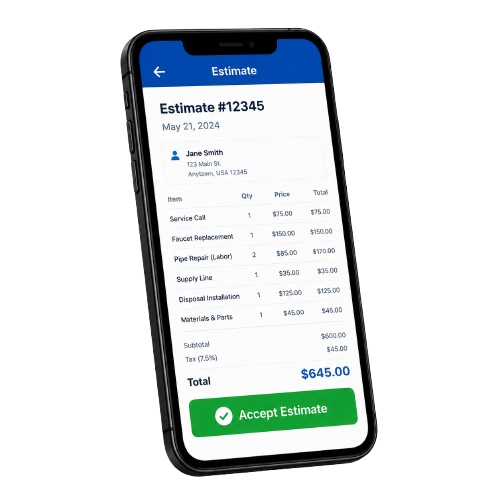 Estimate Screen