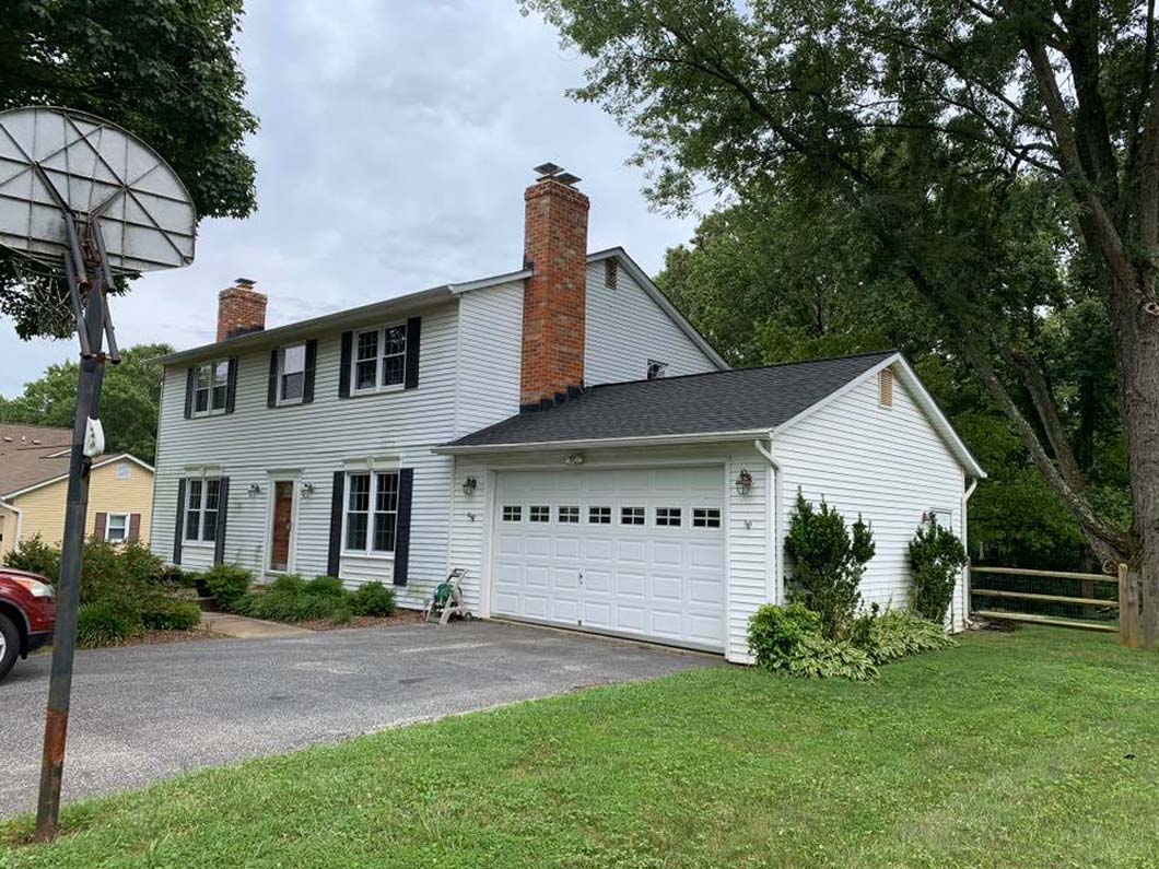 Before Exterior Siding Update