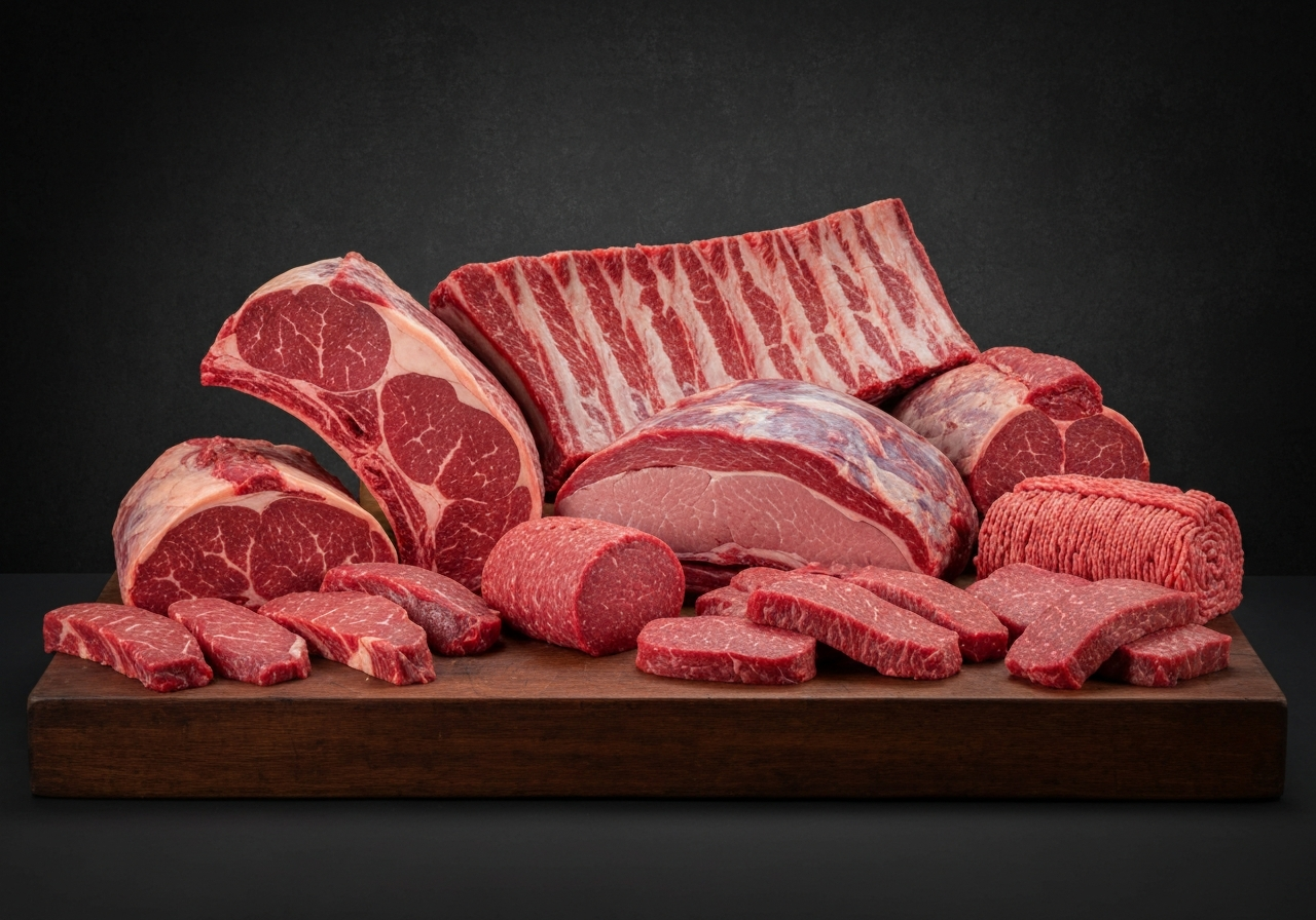 Whole Beef Share - full spread of every cut