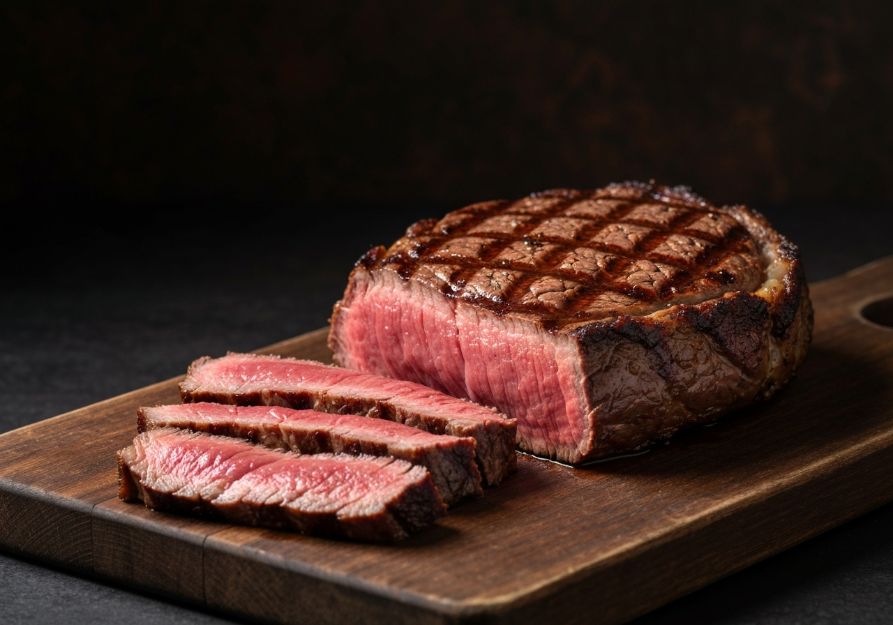Quarter Beef Share - beautifully cooked steak