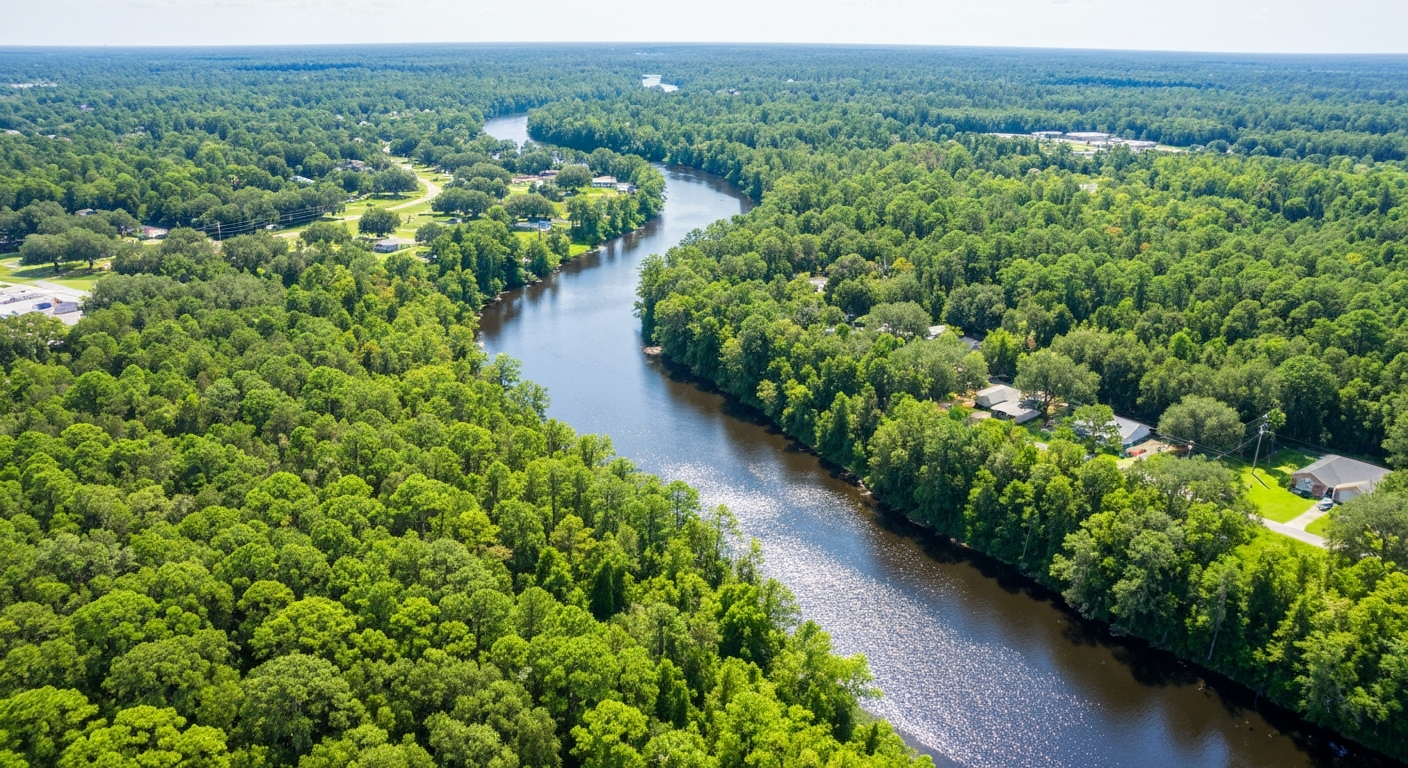 Milton Florida Aerial