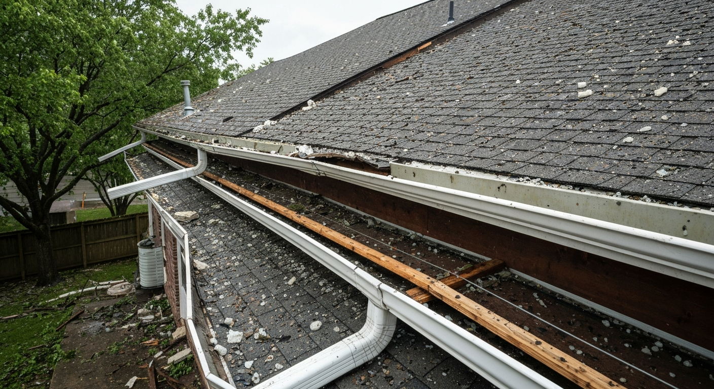Gutter & Downspout Damage