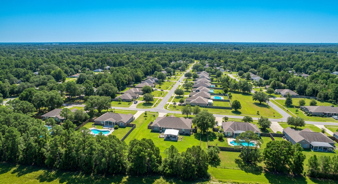 Crestview Florida Aerial